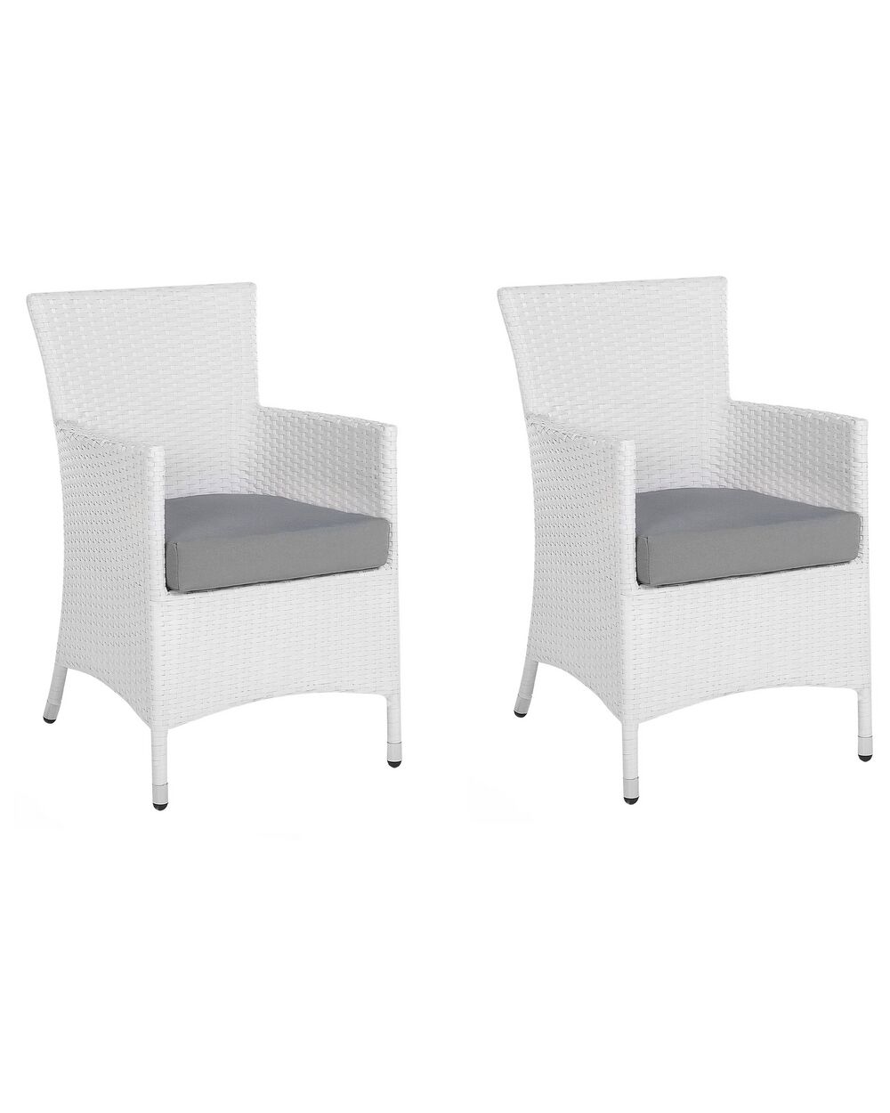 Set de coussins légers pour chaises et fauteuils de jardin