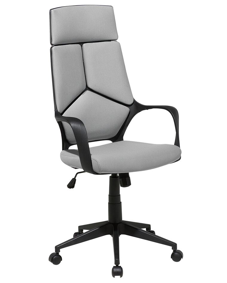 Chaise de bureau moderne noire et grise DELIGHT_688499