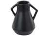 Blumenvase Keramik schwarz 30 cm FERMI_846026