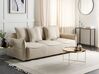 Canapé-lit avec rangement en tissu beige KRAMA_904852