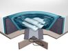 Vízágy matrac szett 160x200 cm - Súlyelosztó - 2 Fűtés - Habkeret - Huzat - Kondicionáló SOLERS_117159