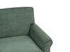 3-personers sofa i mørkegrøn fløjl RONNEBY_901426