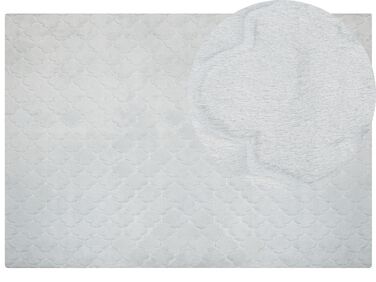 Tappeto pelliccia sintetica grigio chiaro 160 x 230 cm GHARO