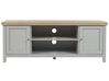 TV Stand Grey with Light Wood HAMP_826009