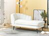 Left Hand Boucle Chaise Lounge Off-White ALLIER_879170