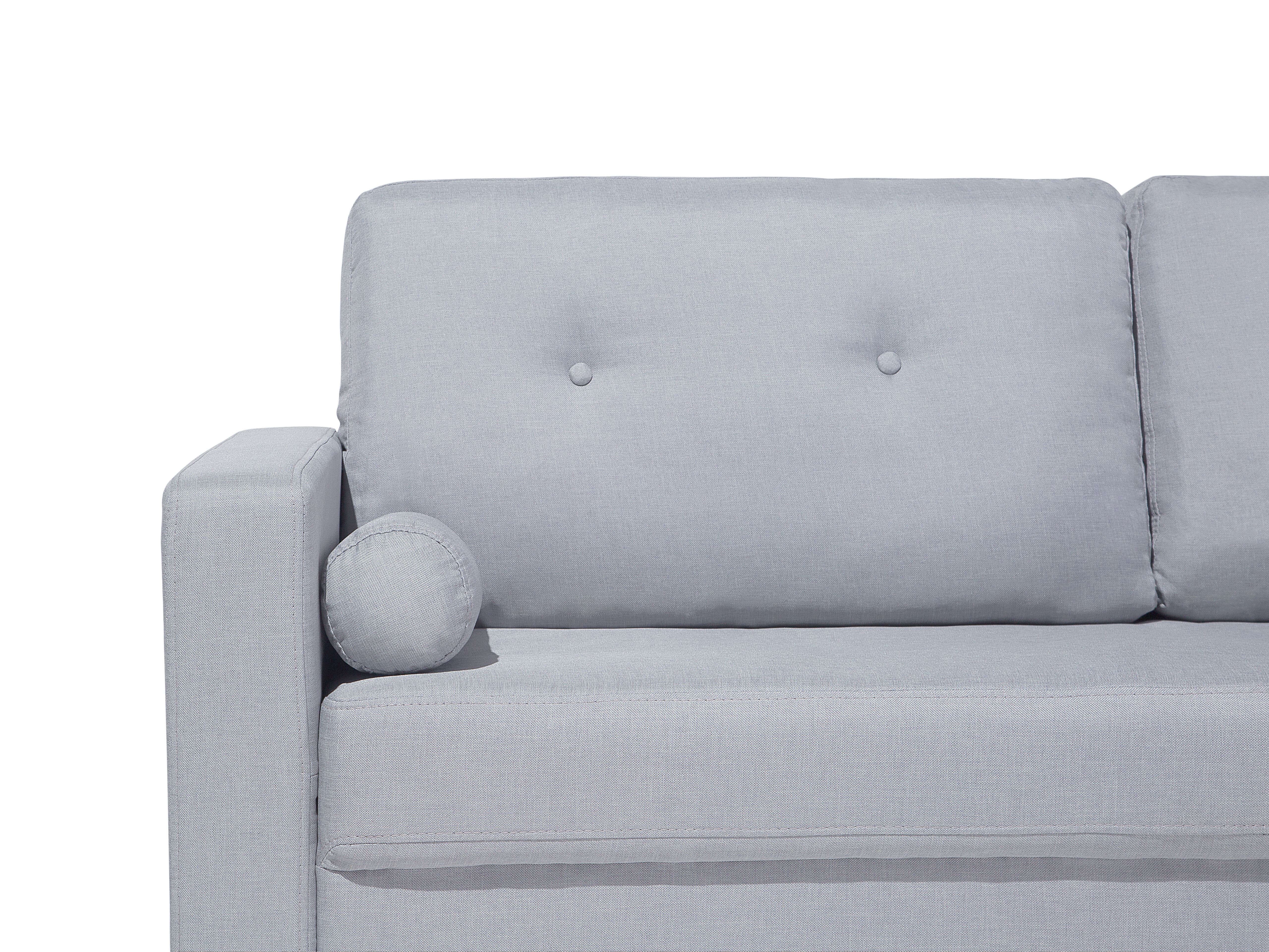 Sofa 2-osobowa jasnoszara KALMAR