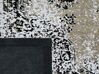Bavlnený koberec 140 x 200 cm béžová/sivá ALMUS_702806