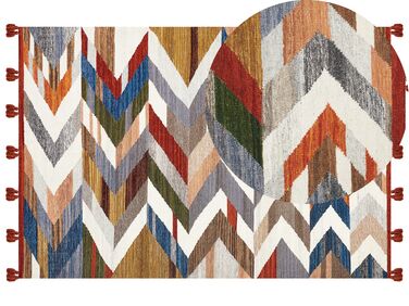 Vlnený kelímový koberec 160 x 230 cm viacfarebný KANAKERAVAN