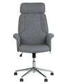Sivá nastaviteľná kancelárska stolička PILOT_735133