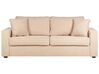 3-Sitzer Sofa Cord beige FALUN_885001