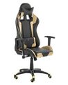 Gaming Chair Black and Gold KNIGHT_752201