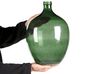 Zöld üveg virágváza 39 cm ROTI_867338
