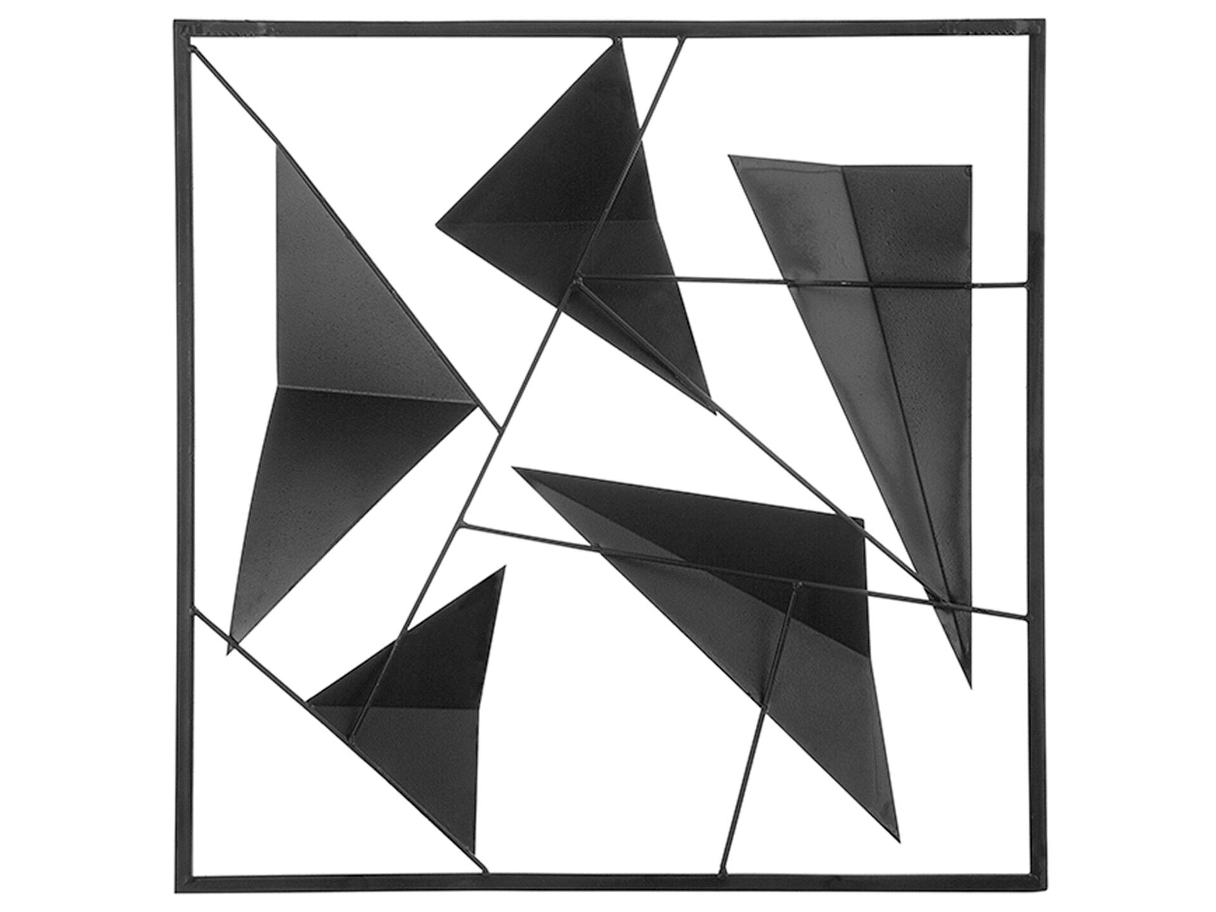 Dekoracja ścienna niebiesko-złota ZINC