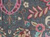 Decke Baumwolle mehrfarbig 130 x 180 cm Blumenmotiv DIBRUGARH_829257