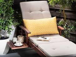 Ulkotyyny keltainen 70 x 40 cm ASTAKOS Ulkotyyny keltainen 70 x 40 cm ASTAKOS