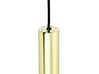 3 Light Pendant Lamp Brass BROSNA_840486