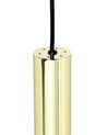 3 Light Pendant Lamp Brass BROSNA_840486