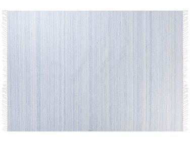 Vloerkleed synthetisch lichtblauw 160 x 230 cm MALHIA