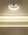 Plafoniera LED in metallo marrone chiaro DAWEI_824575