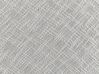Dekokissen Baumwolle grau mit Quasten ⌀ 45 cm 2er Set MADIA_903811