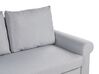 Fabric Sofa Bed Light Grey SILDA_789676