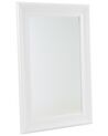 Nástenné zrkadlo 60 x 90 cm biele LUNEL_803331
