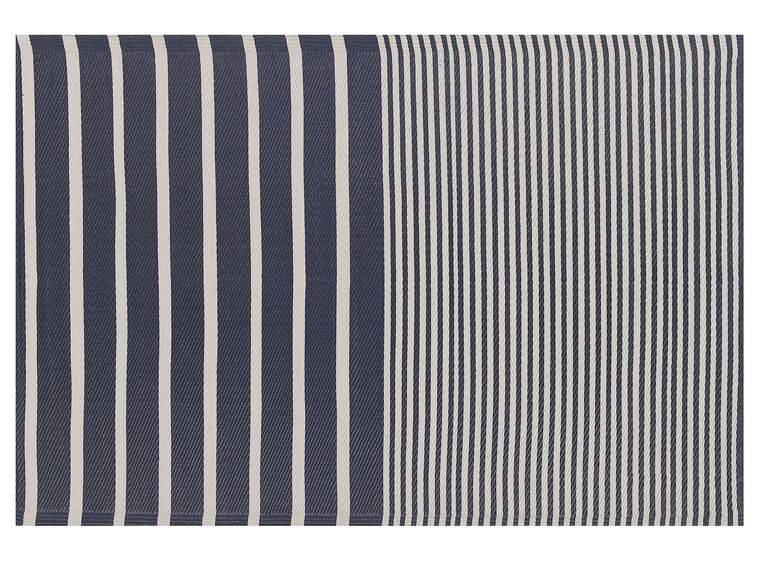 Venkovní koberec 120 x 180 cm tmavě modrý HALDIA_766340
