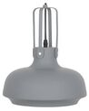 Metal Pendant Lamp Grey TARAVO_713730
