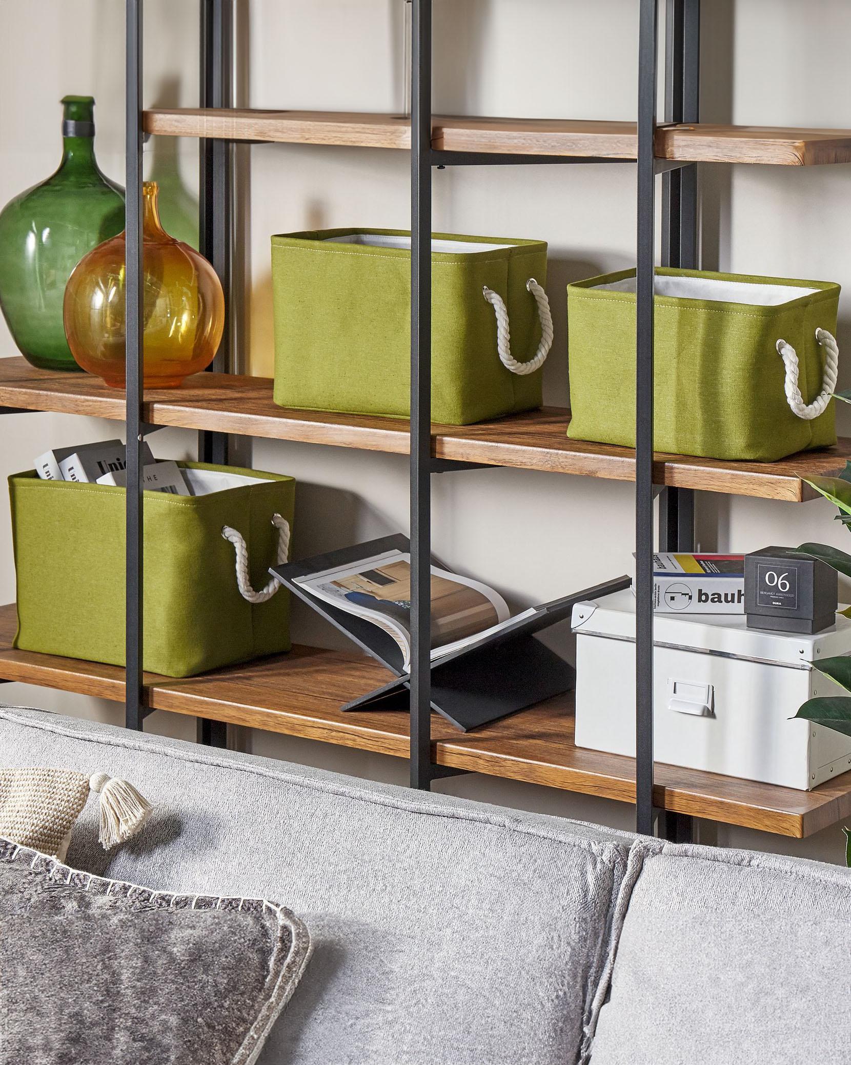 Kangaskori oliivinvihreä 3 kpl DARQAB Kangaskori oliivinvihreä 3 kpl DARQAB