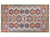 Outdoor Teppich mehrfarbig 140 x 200 cm orientalisches Muster Kurzflor SAHBAZ_852844