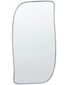 Espelho de parede em metal preto 37 x 70 cm MONTCLUS_892169