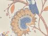 Lot de 2 coussins avec motif oiseau 45 x 45 cm multicolore SPIRAEA_810703