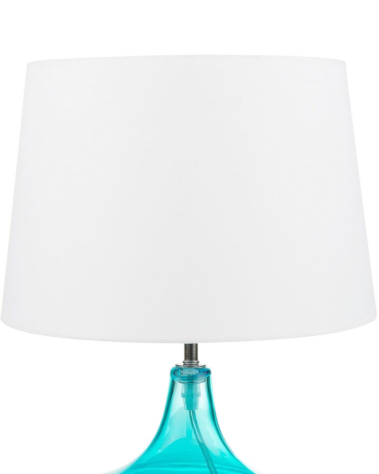 Lampe œuf En Verre Mosaïque Bleue – Déco Lumineuse Originale – Occasion
