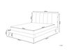 Biela posteľ z umelej kože 180 x 200 cm  BETIN_772754