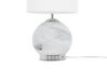 Glass Table Lamp White UELE_722922
