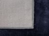 Tappeto shaggy blu scuro 160 x 230 cm EVREN_758740