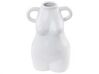 Porcelain Flower Vase 25 cm White AIGIO_845110