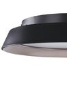 Stropné kovové LED svietidlo čierne BILIN_824587