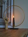 Metal Candlestick 45 cm Gold SERAM_818874