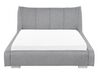 Fabric EU Double Bed Grey NANTES_743575