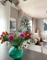Künstlicher Weihnachtsbaum schneebedeckt 210 cm weiß BASSIE_789924