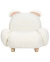 Fotel dziecięcy królik teddy biały KANNA_886904