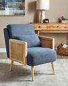 Fabric Armchair Blue ORUM_906472