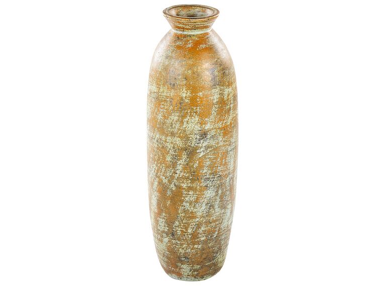 Dekorativ terracotta vase 53 cm flerfarvet MESINI_850598