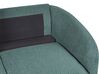 2-Sitzer Sofa Polsterbezug mintgrün / gold TROSA_851886