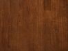Esstisch dunkler Holzfarbton 100/130 x 80 cm ausziehbar TOMS_826942