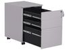 3 Drawer Metal Storage Cabinet Grey CAMI_782713