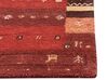 Tapis gabbeh en laine rouge 80 x 150 cm SINANLI_855900