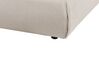 Fabric EU Super King Size Bed Beige VINAY_880088