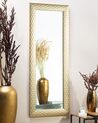 Specchio da parete dorato rettangolare 50 x 130 cm ANTIBES_849236